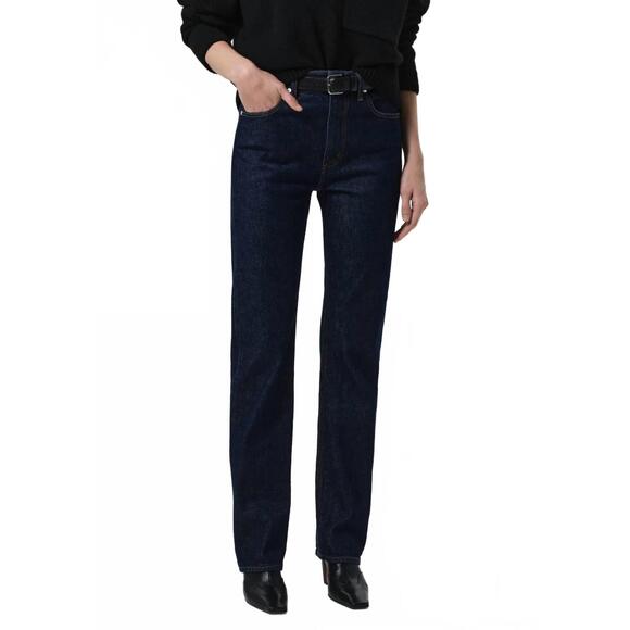 NEW CITIZENS OF HUMANITY zurie straight leg jeans in helia - Picture 4 of 6